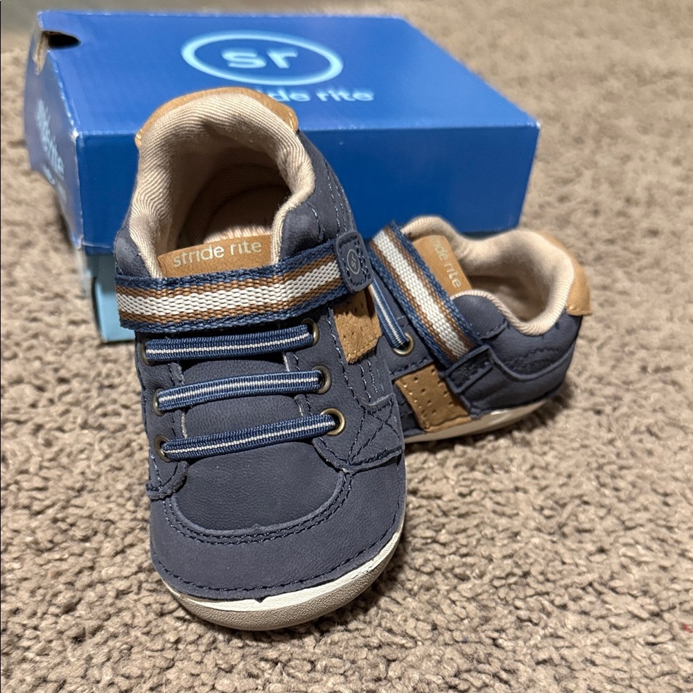 Stride Rite New Navy Toddler Shoes